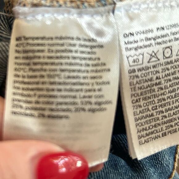 H&M Divided Flare Jeans size 10 - Picture 4 of 8